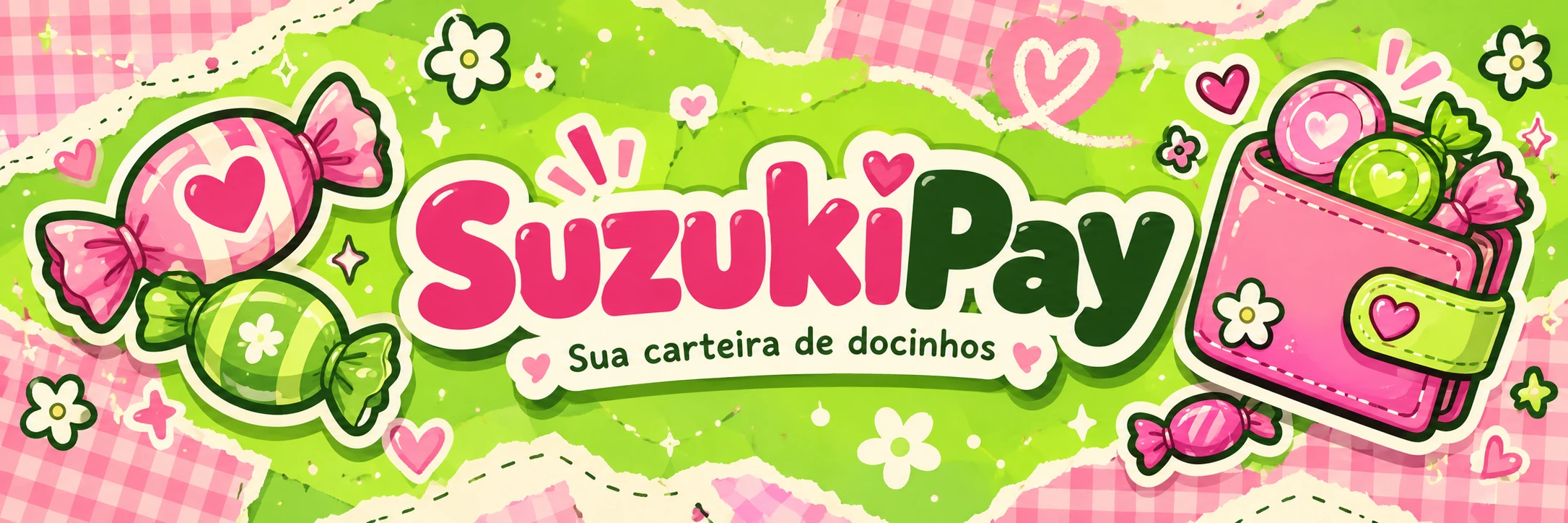 SuzukiPay — Sua carteira de docinhos